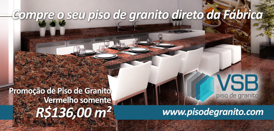 Granito Vermelho em Promoção